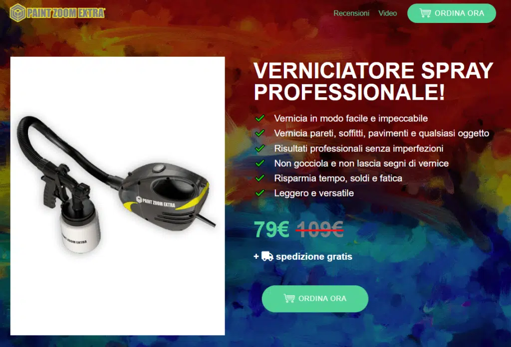 Paint Zoom Extra recensioni, prezzo, come funziona e istruzioni